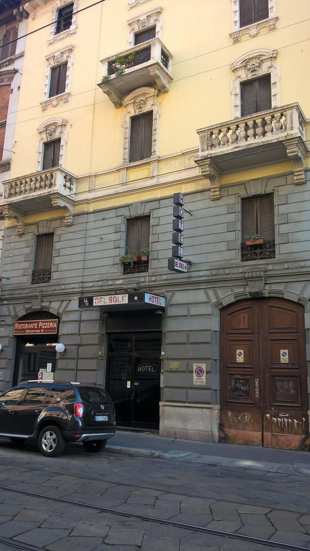 Hotel Del Sole Mailand Exterior foto